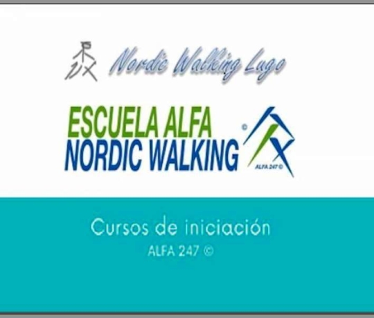 Curso de iniciación marcha nórdica en Lugo