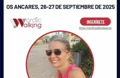 Nordic Walking femenino en el corazón de los Ancares