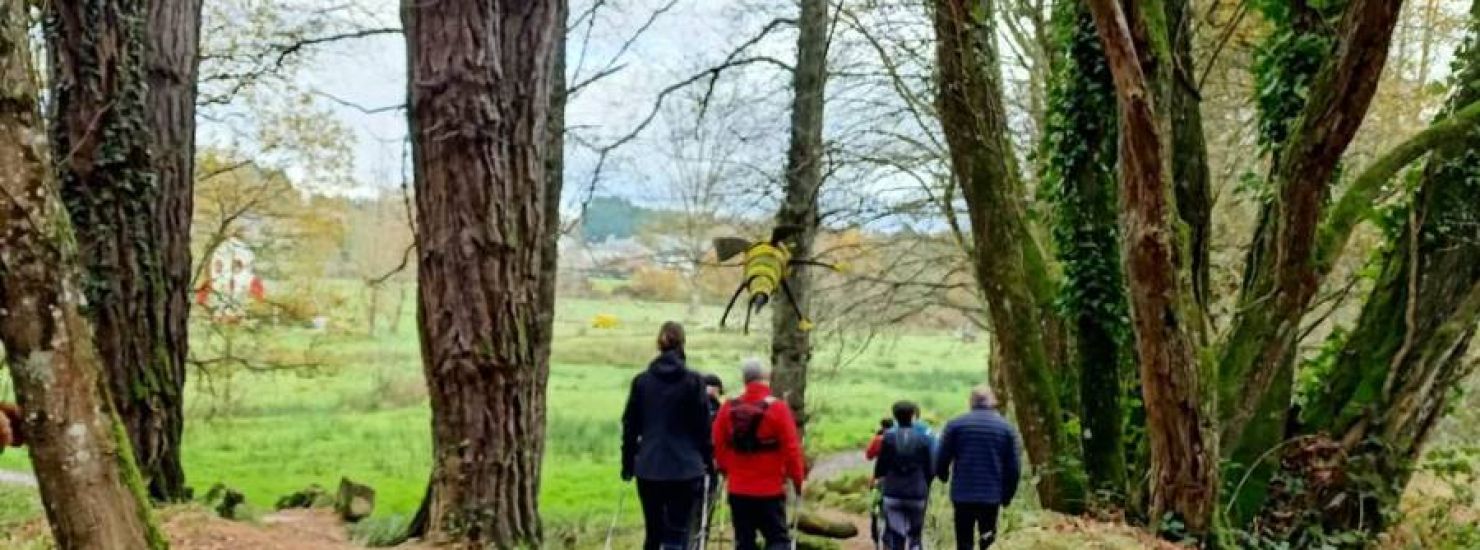 Nordic Walking en la Aldea de las hormigas.